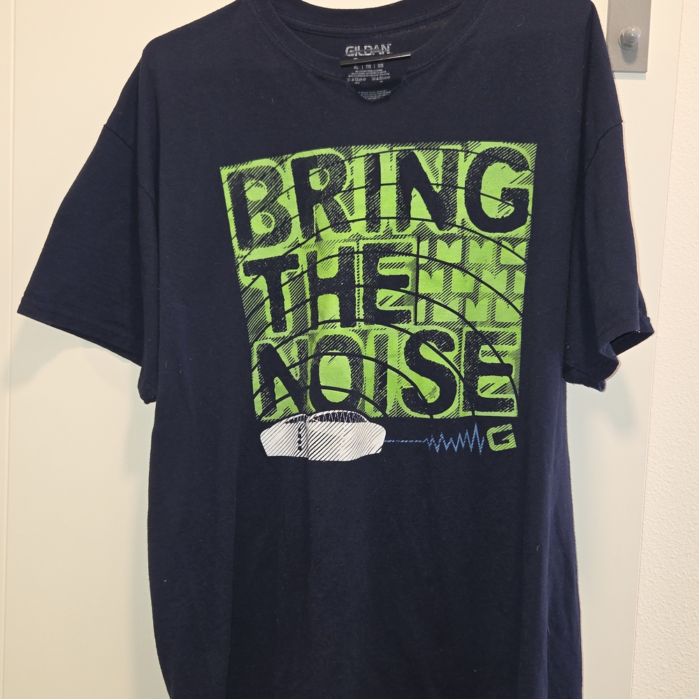 Gildan DryBlend Navy Seahawks T-Shirt